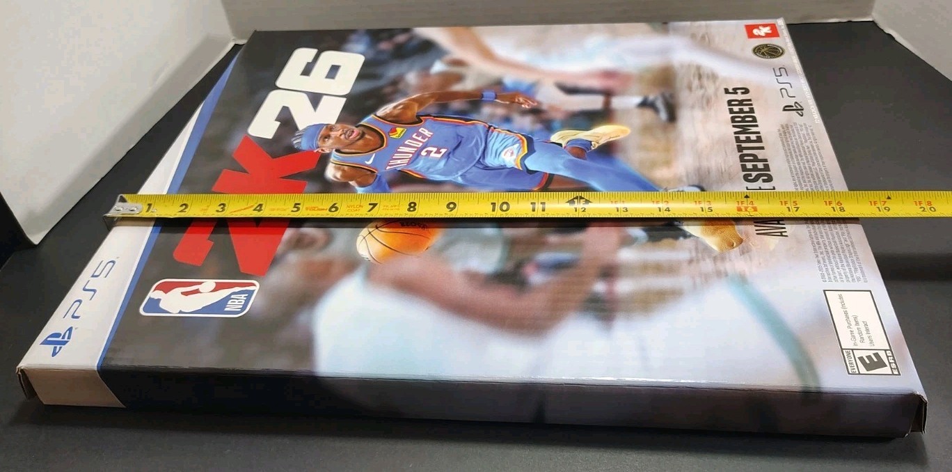 2025 – NBA 2K26 – Store Display – Advertisement – 18x 15x 1x