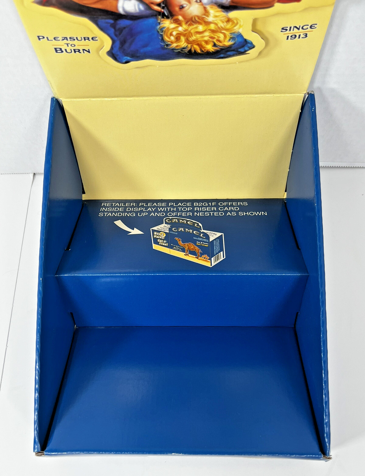 Cigarettes Carton Store Display Advertising Standee RARE 1999!!!!