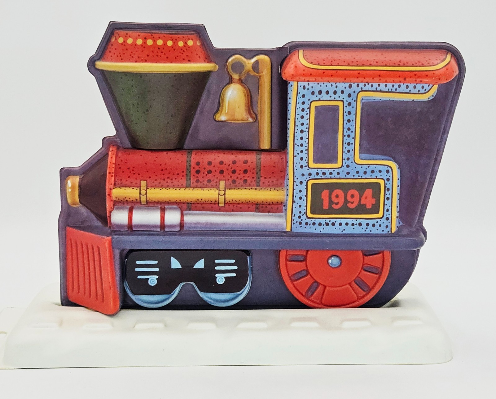 Hallmark Store Display for 1994 Train Ornament Plastic