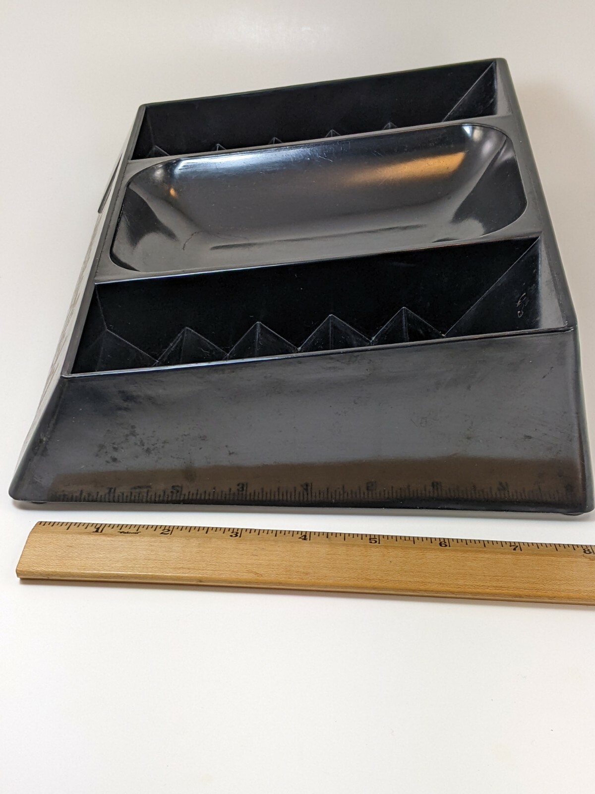 Black Chesterfield Cigarette Store Counter Ad Logo Pack Display Stand Vintage