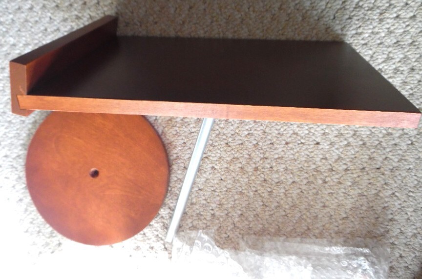 1 BORN standing Shoe Holder & 5 BORN Slat Wall Shelves, NIB, classy nice