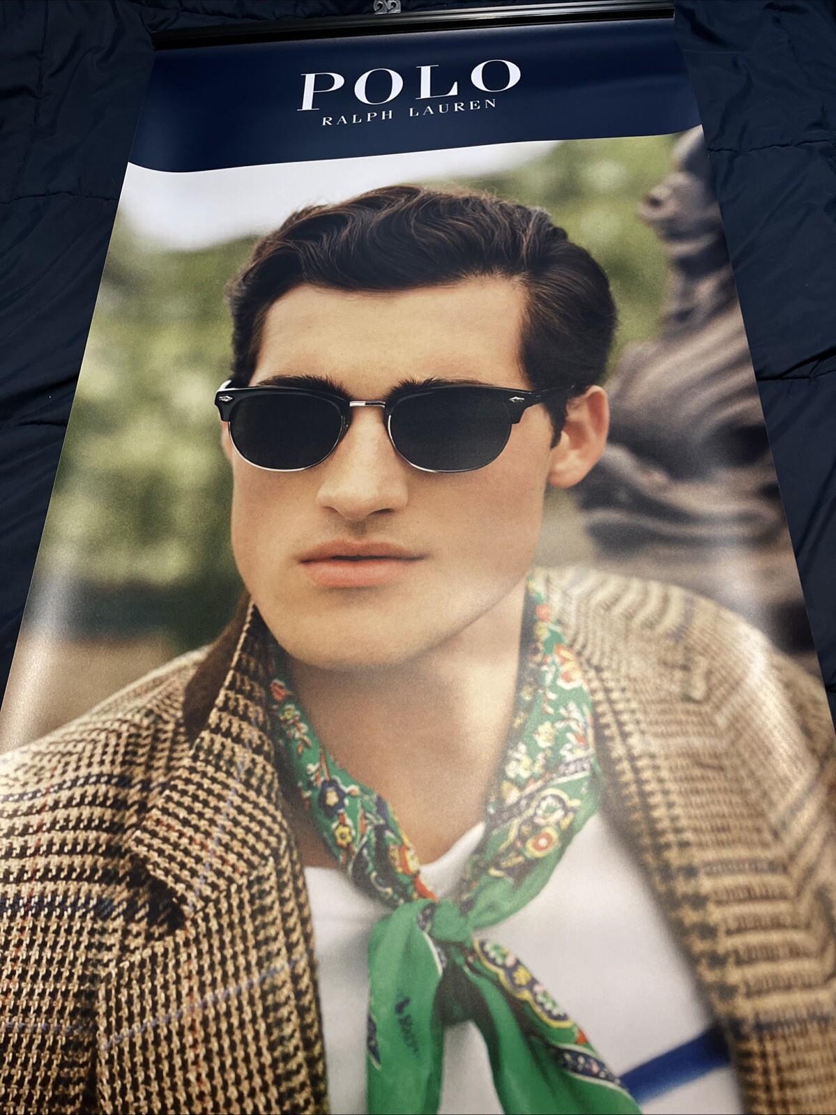 Polo Ralph Lauren Fashion Advertising Banner Poster Double Sided 54”x28”