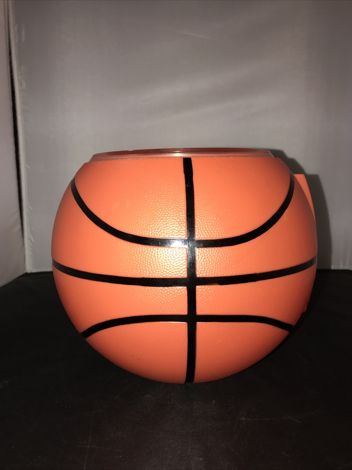 SLIM JIM PLASTIC BASKETBALL NBA Playoff Party Dip Bowl STORE DISPLAY MUG
