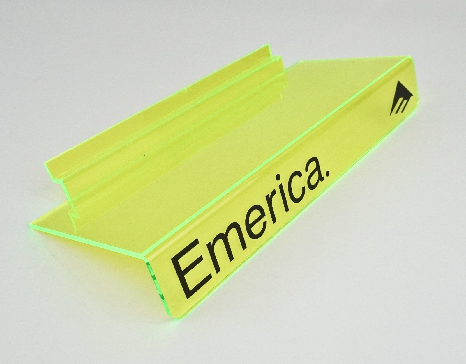 EMERICA Skate Skateboard Shoes SLATWALL SHELF Slat Wall Retail Shop Display NOS