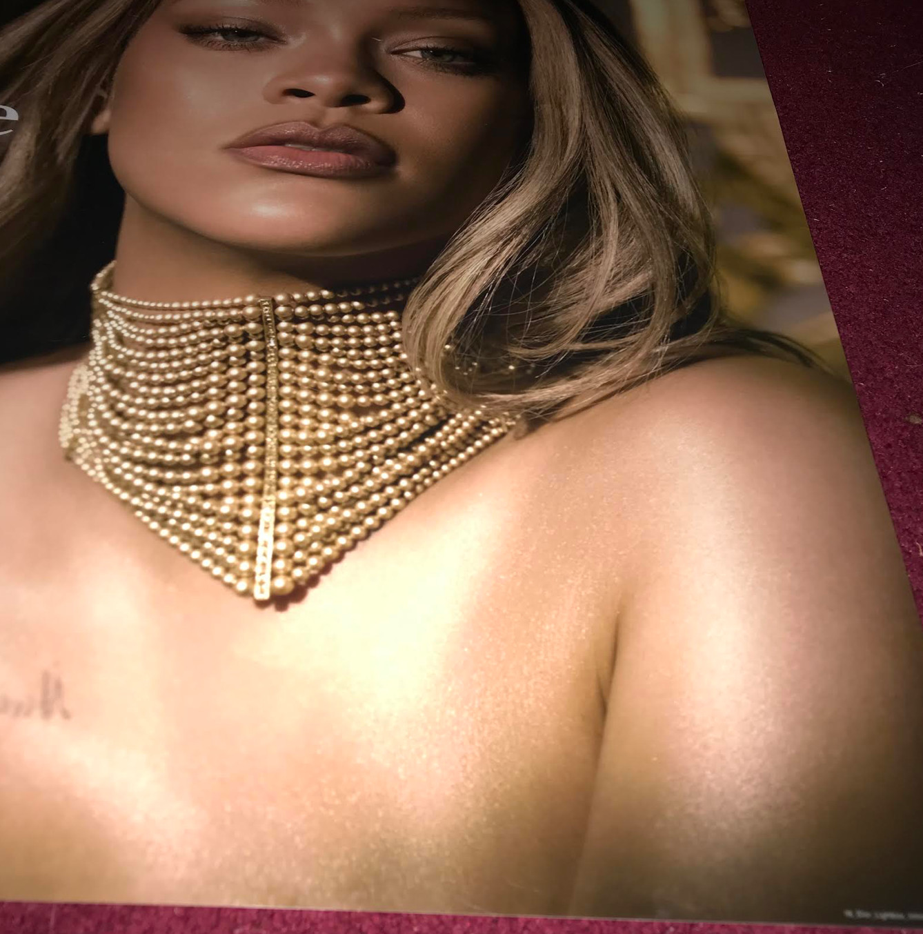 Rihanna Dior Perfume Ad J Adore PROMO SIGN Ulta Beauty Lover Gift Rihanna Fan