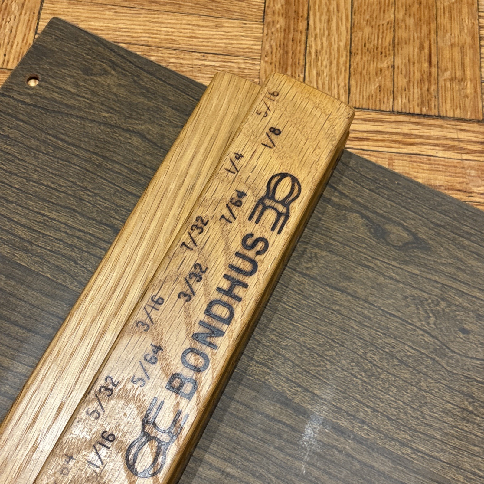 Vintage BONDHUS Hex Tool Hardware Store Wall Display Rack Sign – 12 x 9”