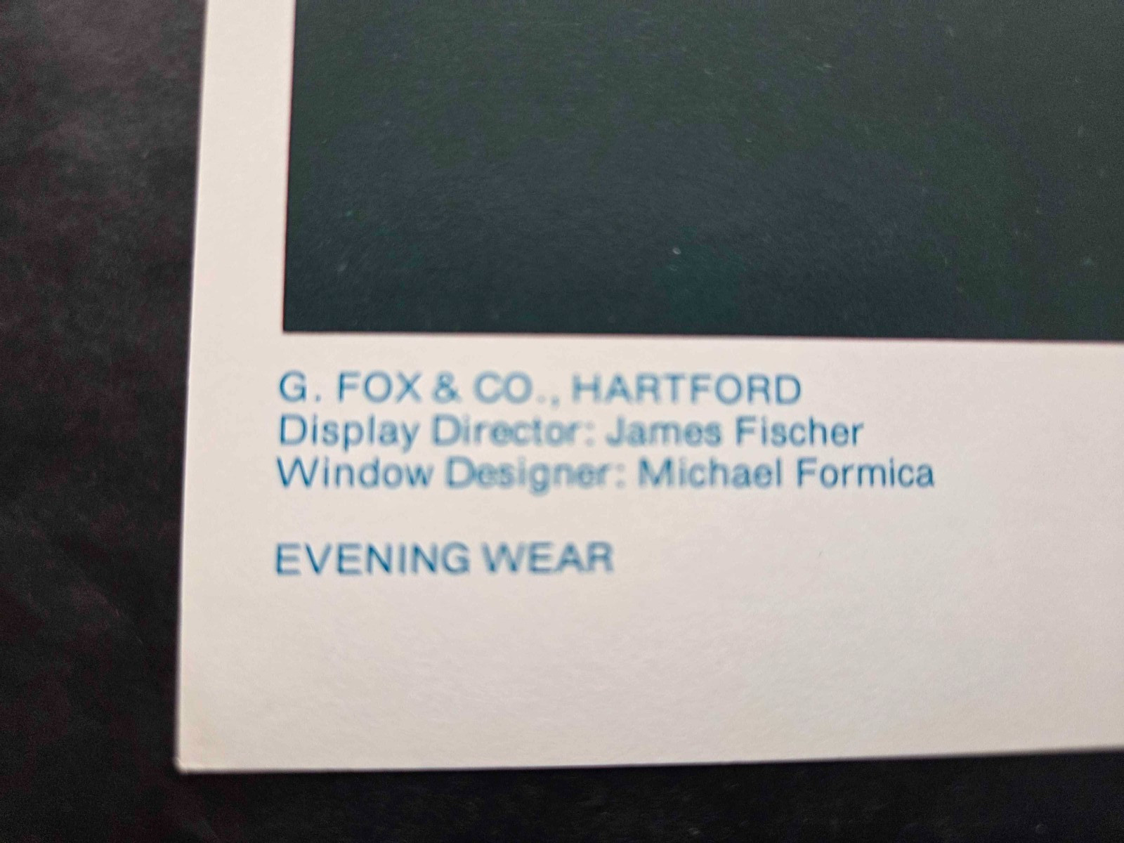 1978 G. FOX & CO., HARTFORD WINDOW DISPLAY PHOTO PRINT WHAT A KNOCK-OUT