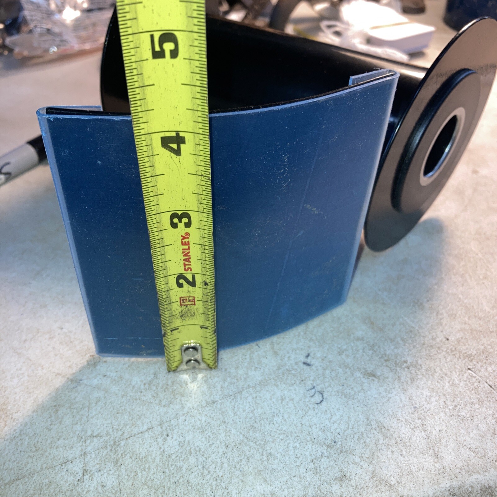 Store display steel bolt on bracket with price tag holder A Lot Of 3