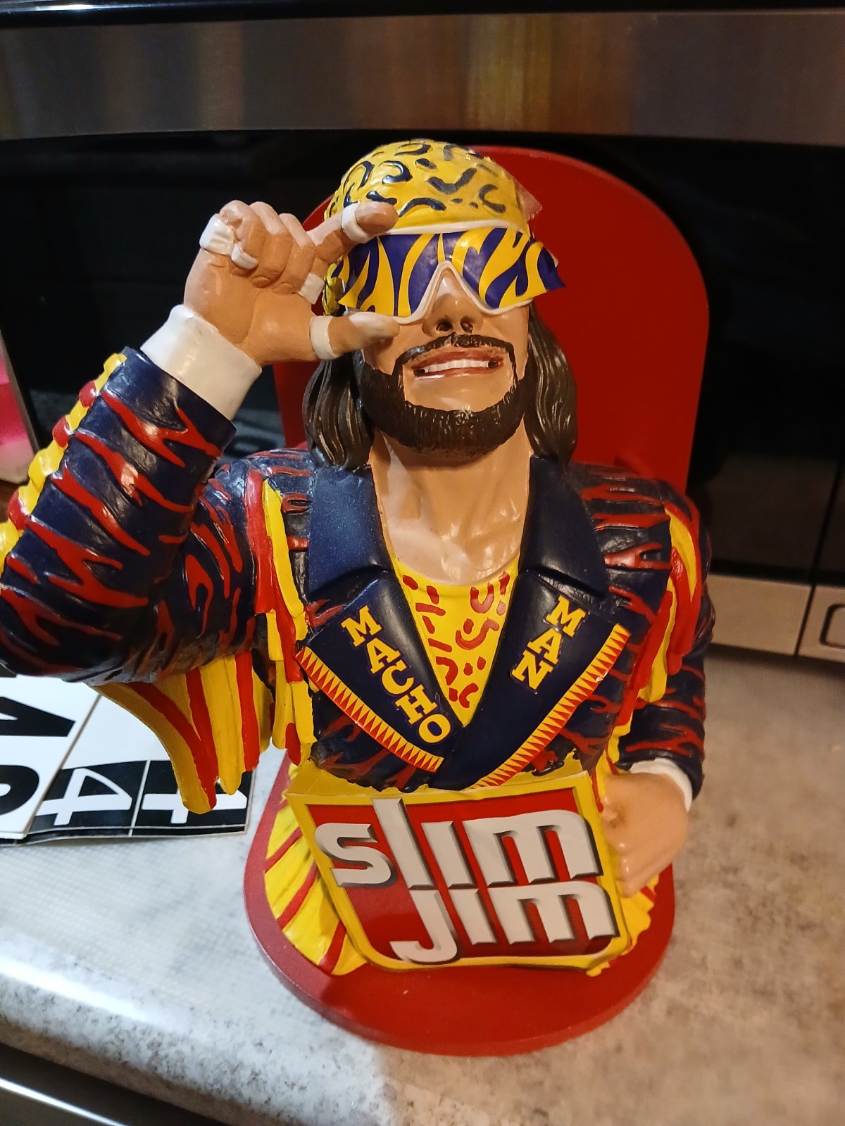 Slim Jim Collector Series 2021 Red Yellow Blue Store Display Advertising Figure