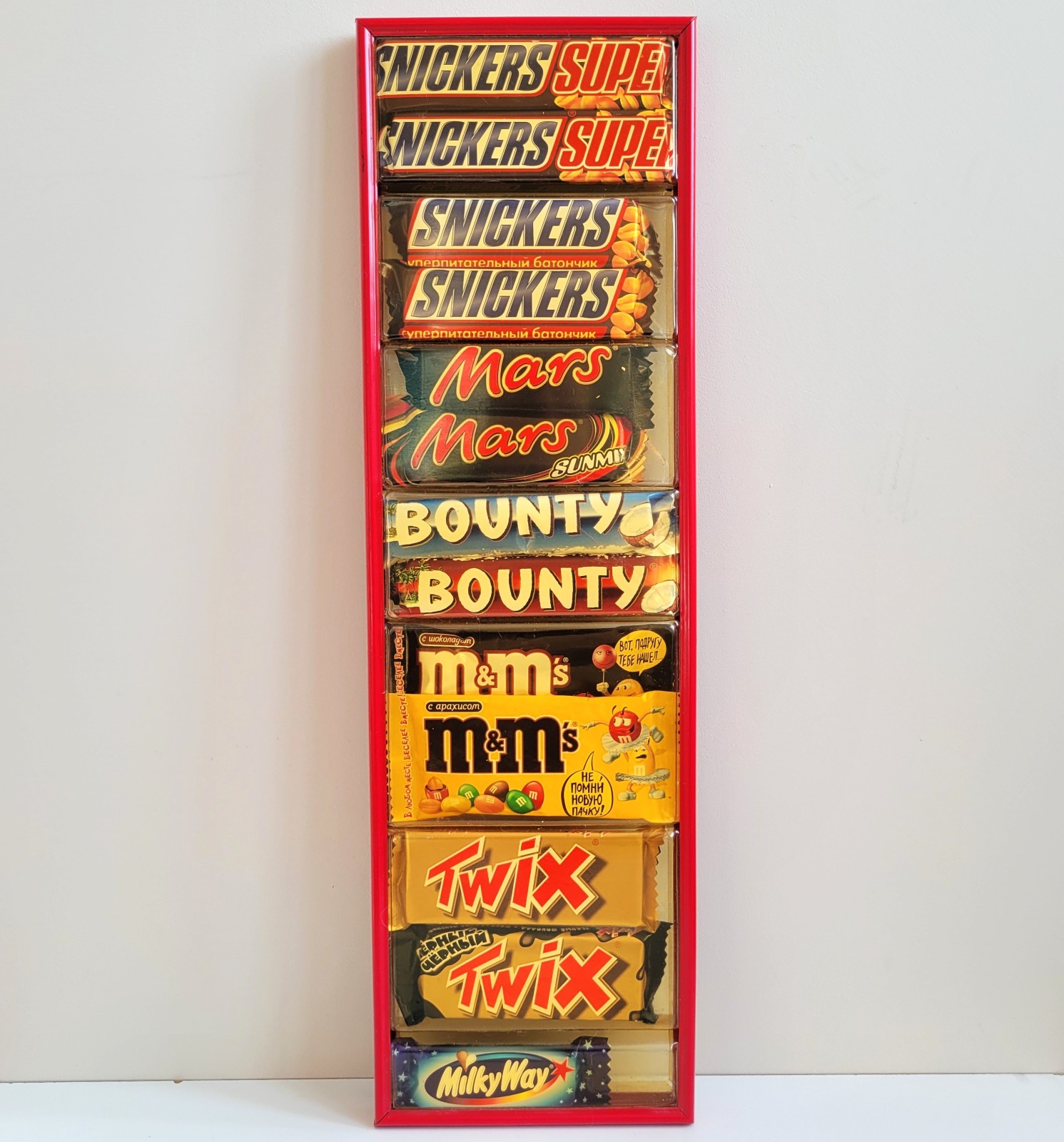M&M’s Snickers Vintage Food Candy Store Display stand Advertising Dummy Mars
