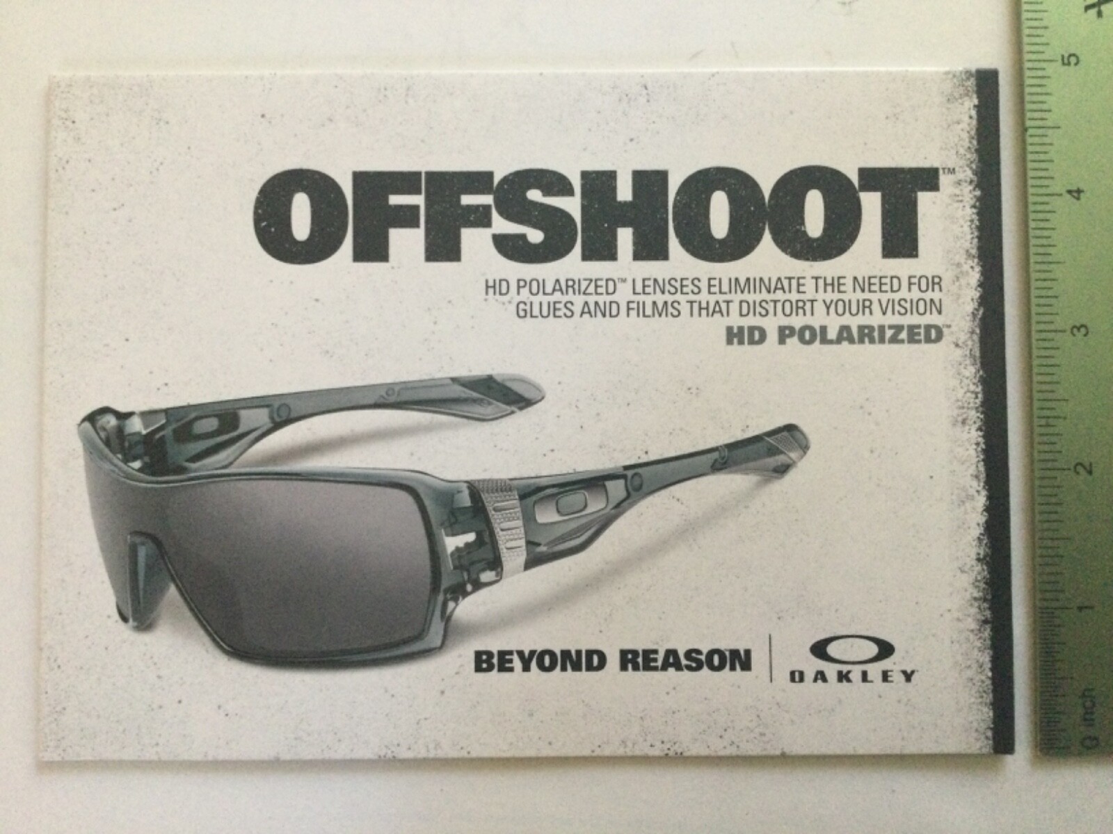 Oakley Beyond Reason Offshoot HD Polarized 2013 stand up Display card