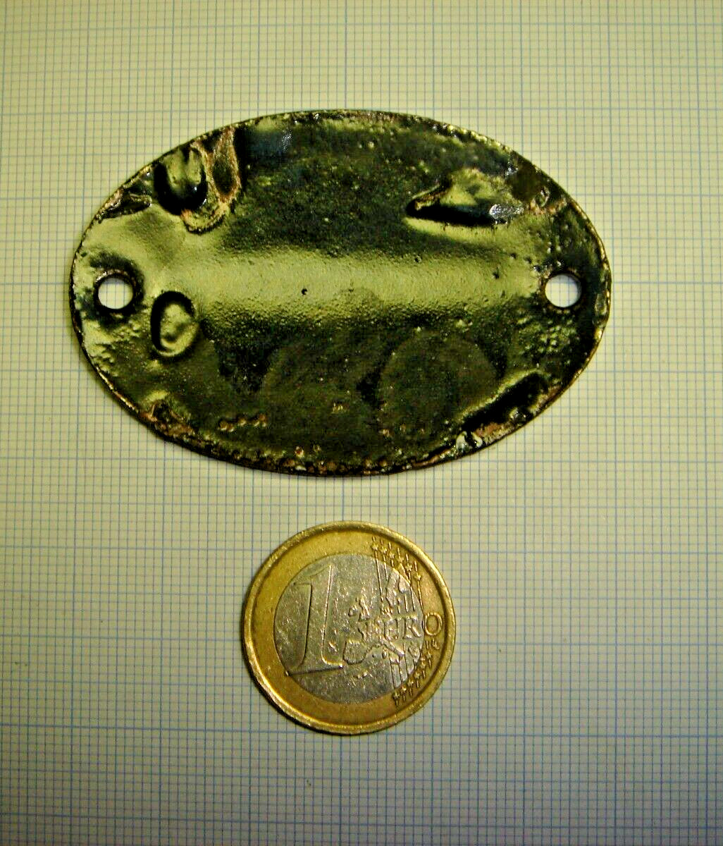 #1 OLD STREET ENAMELLED PLATE – DOOR – TRADE FURNITURE – DRAWER – ETC…