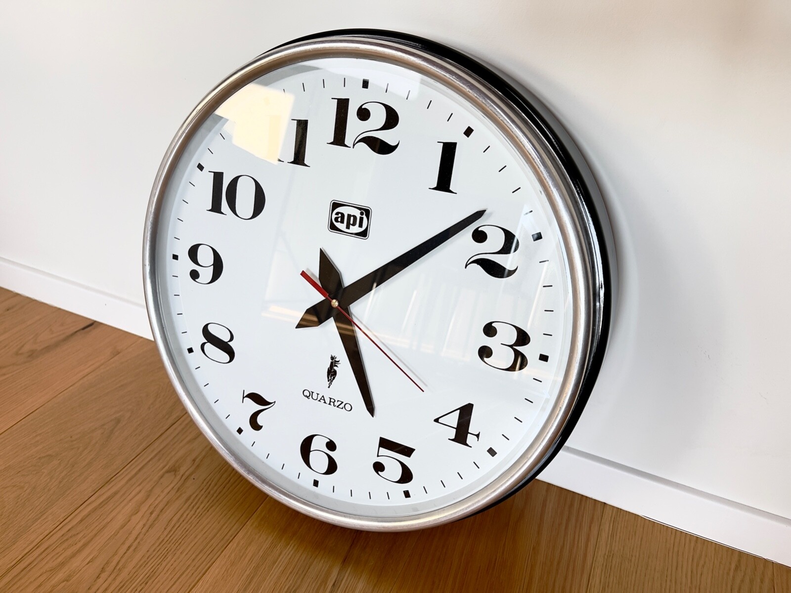 Advertising clock benzia API 44cm advertising vintage clock wall