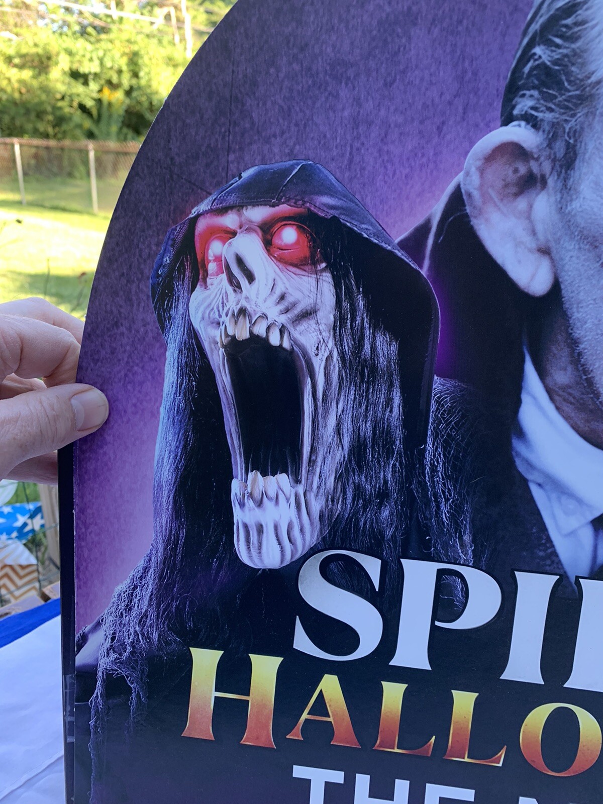 2022 Spirit Halloween The Movie Cardboard Stand Up Store Display Scare Horror