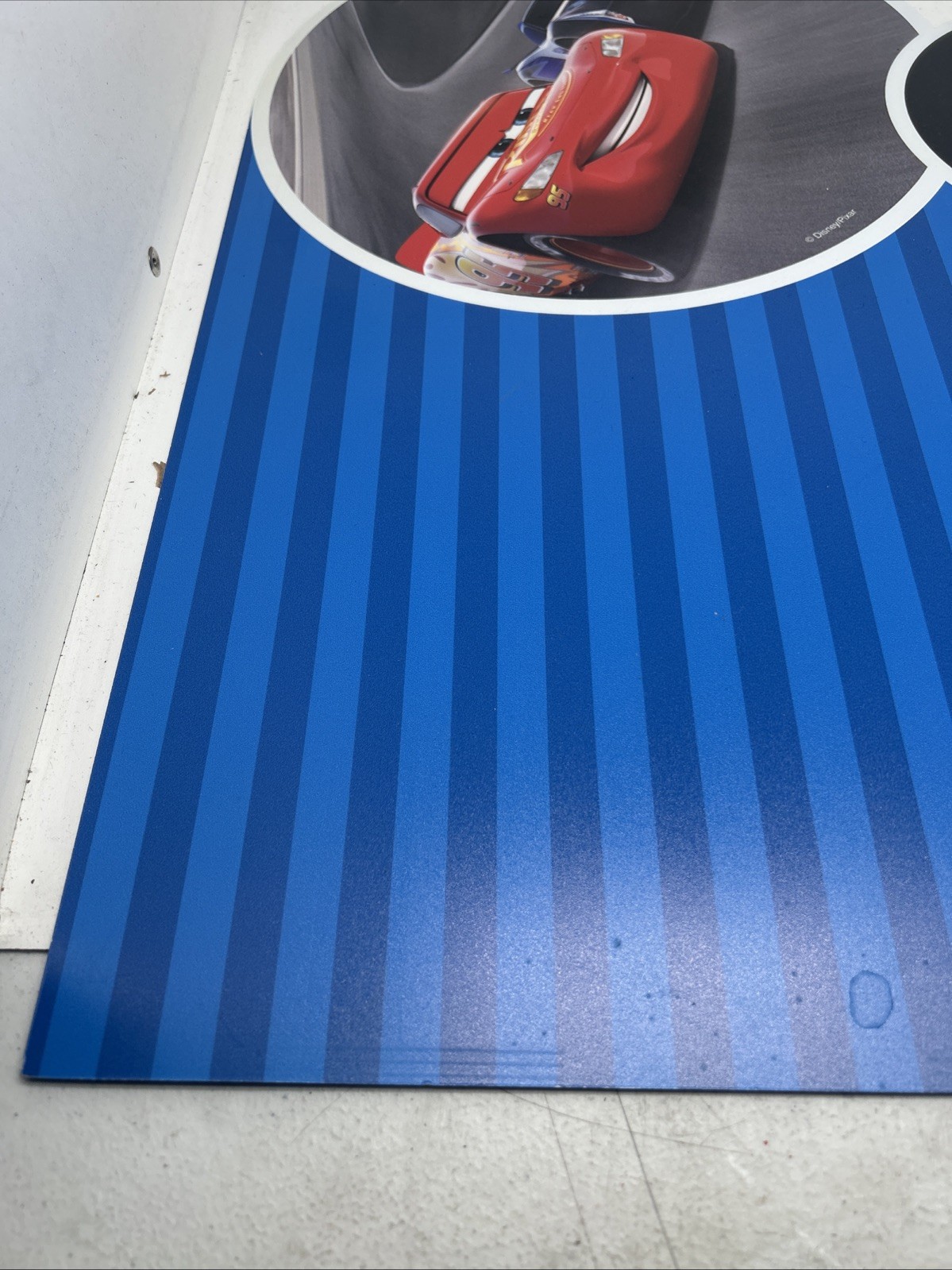 Party City In-Store Cars Sign 23″ x 18.5″ x 2mm Display W Hanger DWBO