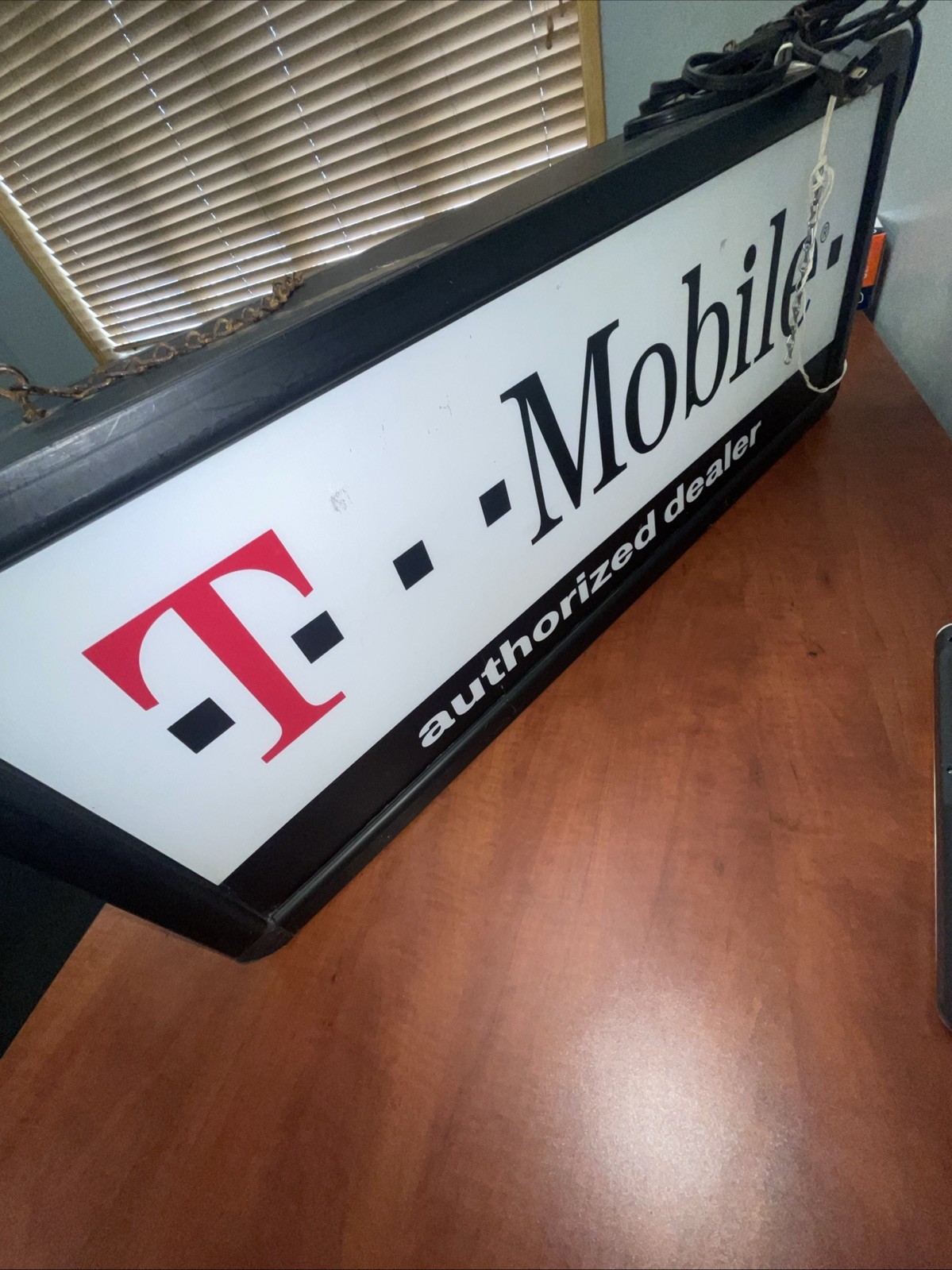 T-Mobile Authorized Dealer Lighted Store Display Advertising Sign
