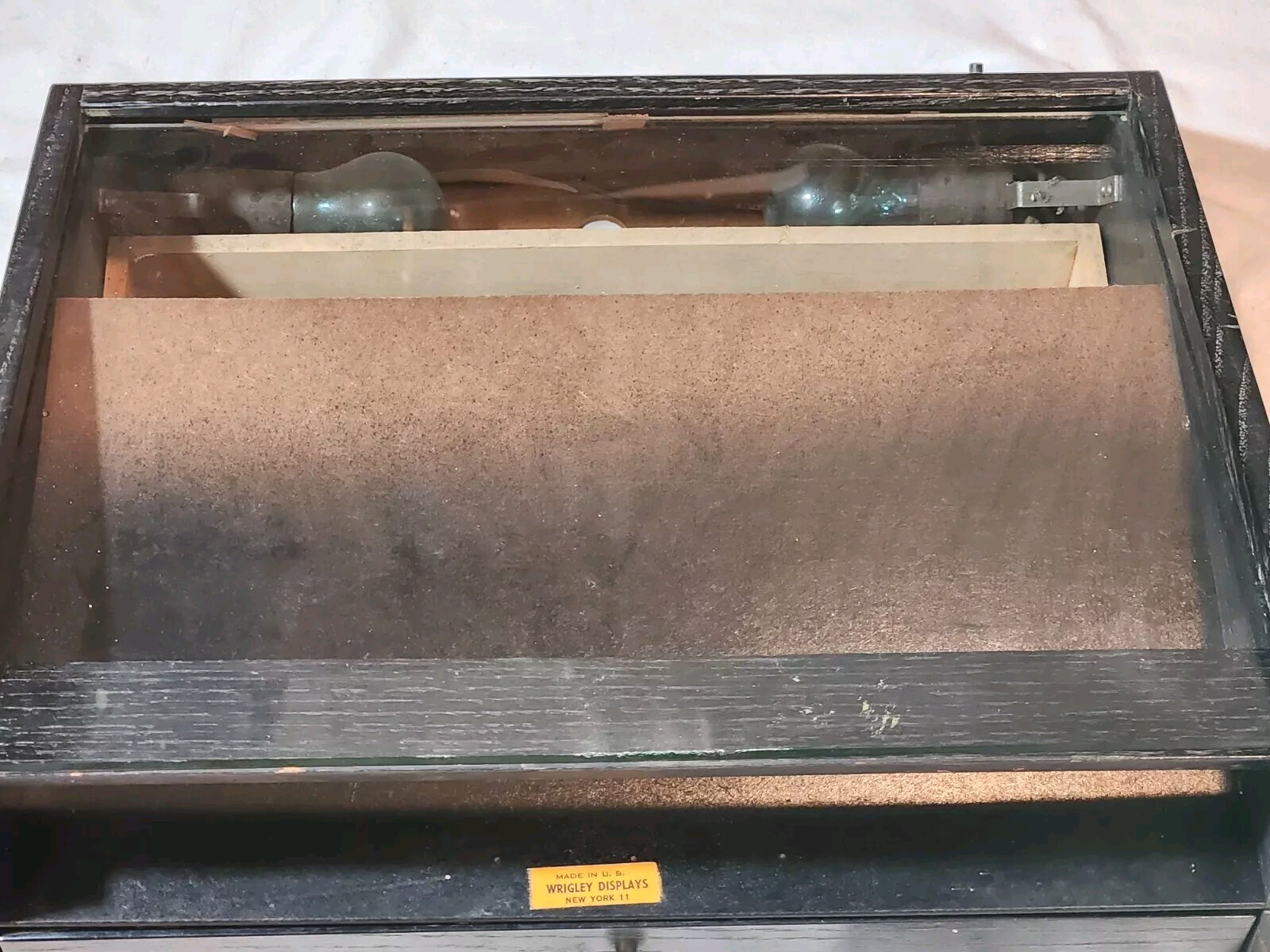 Vtg Ednalite Picture Store Lighted Counter Display Photography Wrigley Displays