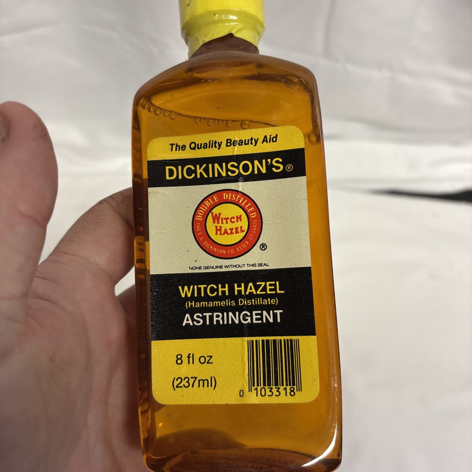 Vintage Dickinsons Witch Hazel Set Display 80s Very Rare Collectible Lot Of 2