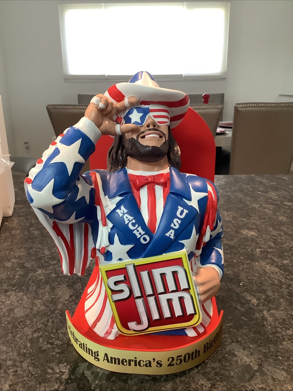 Slim Jim WWE Macho Man Collector Series 2026 Display America’s 250th WWF USA