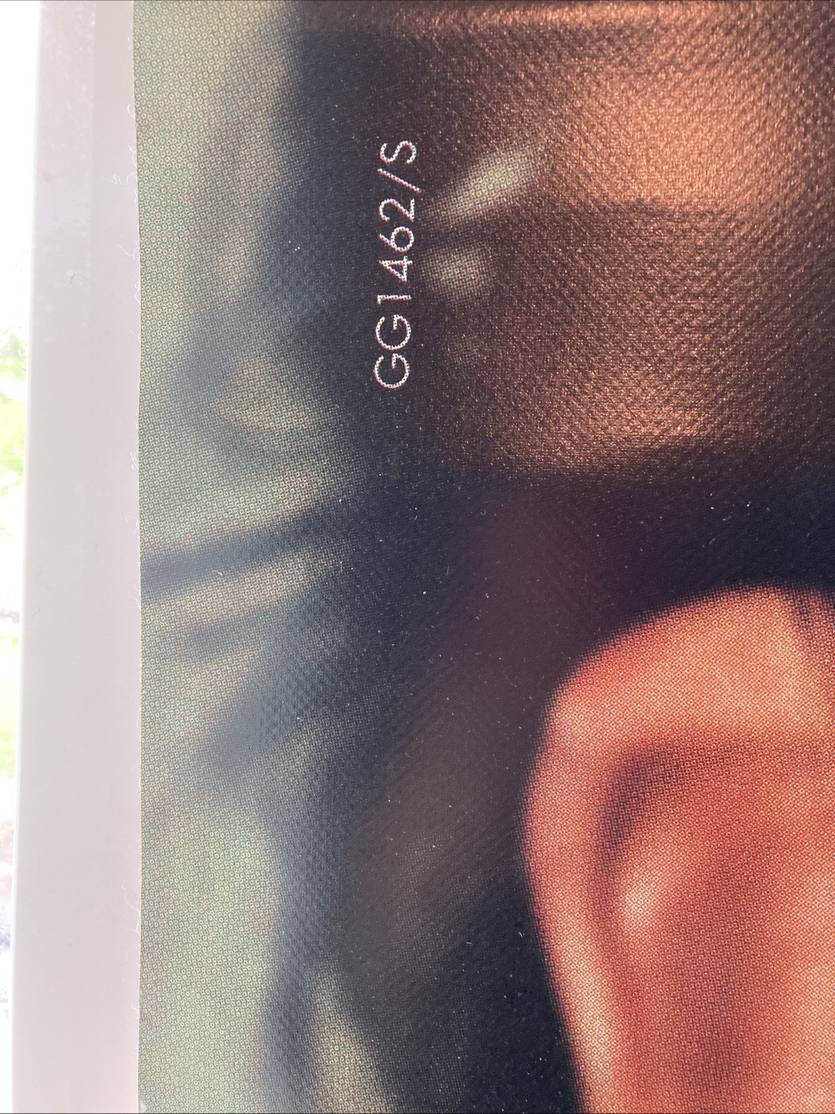 Vintage Gucci Banner Two Sided Man and Woman