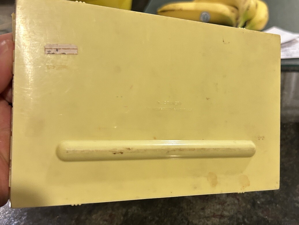 Vintage 1950s Double Bubble Bubble Gum Hard Plastic Counter Tray Fleer And Box