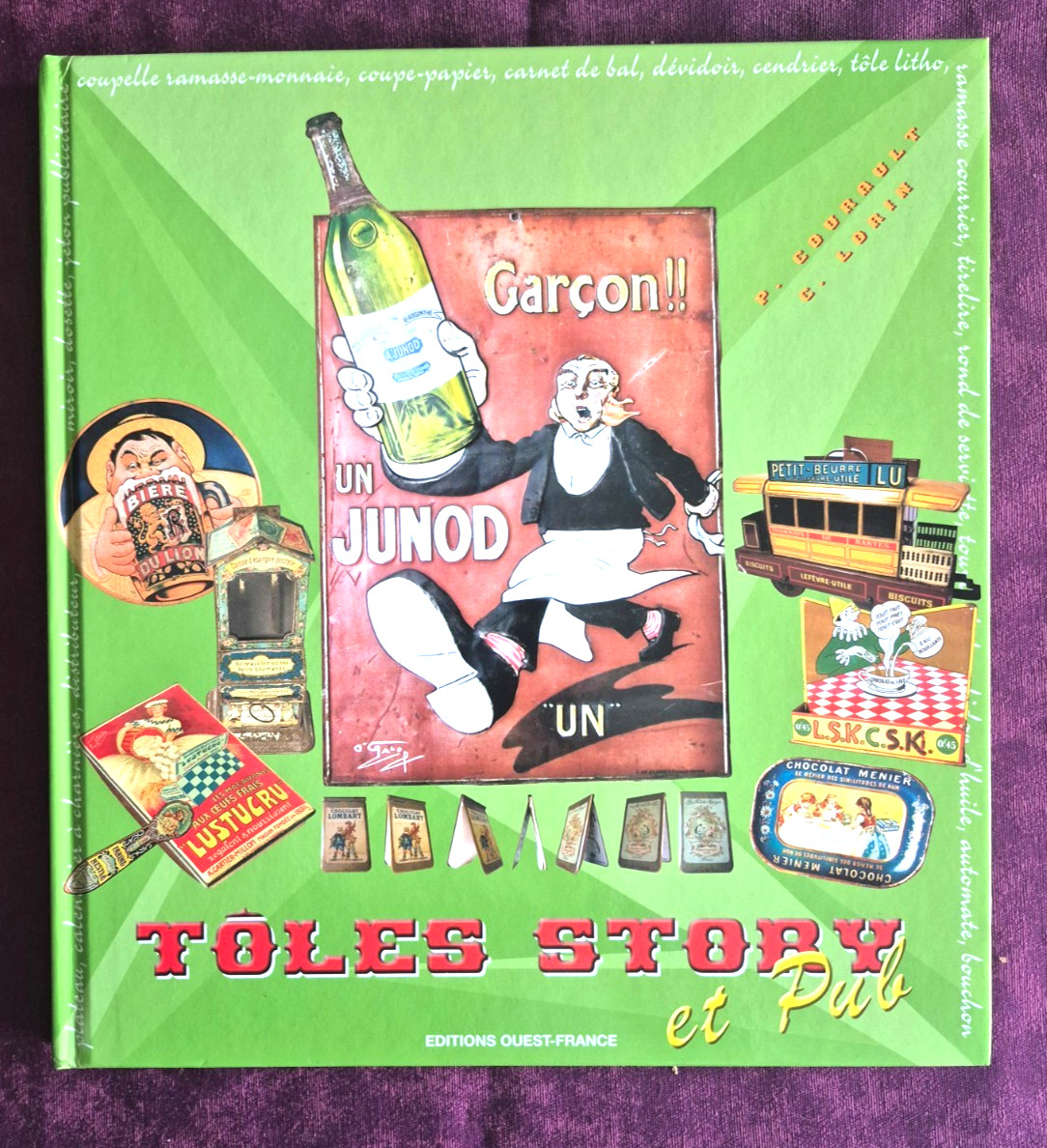 book: story and pub sheets / 2003 / advertising sheets