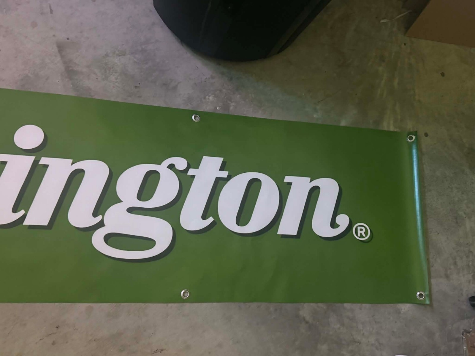 Remington Arms Vintage-Style Banner Display Promo Sign