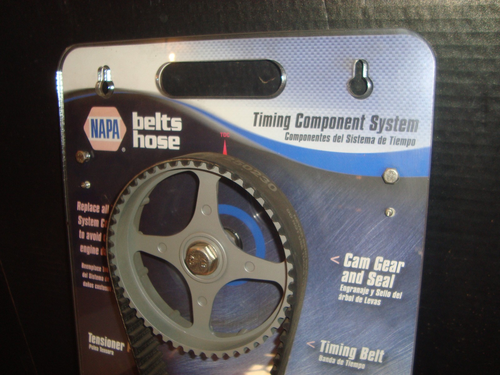 Interactive NAPA Auto Timing Component System Display Gas Oil Advertising Sign