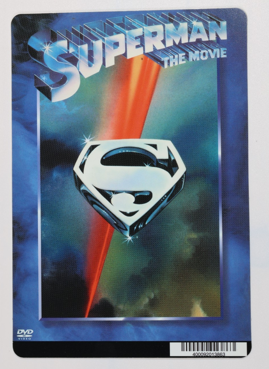 Original Blockbuster Video Display Backer Card – Superman The Movie – NO MOVIE