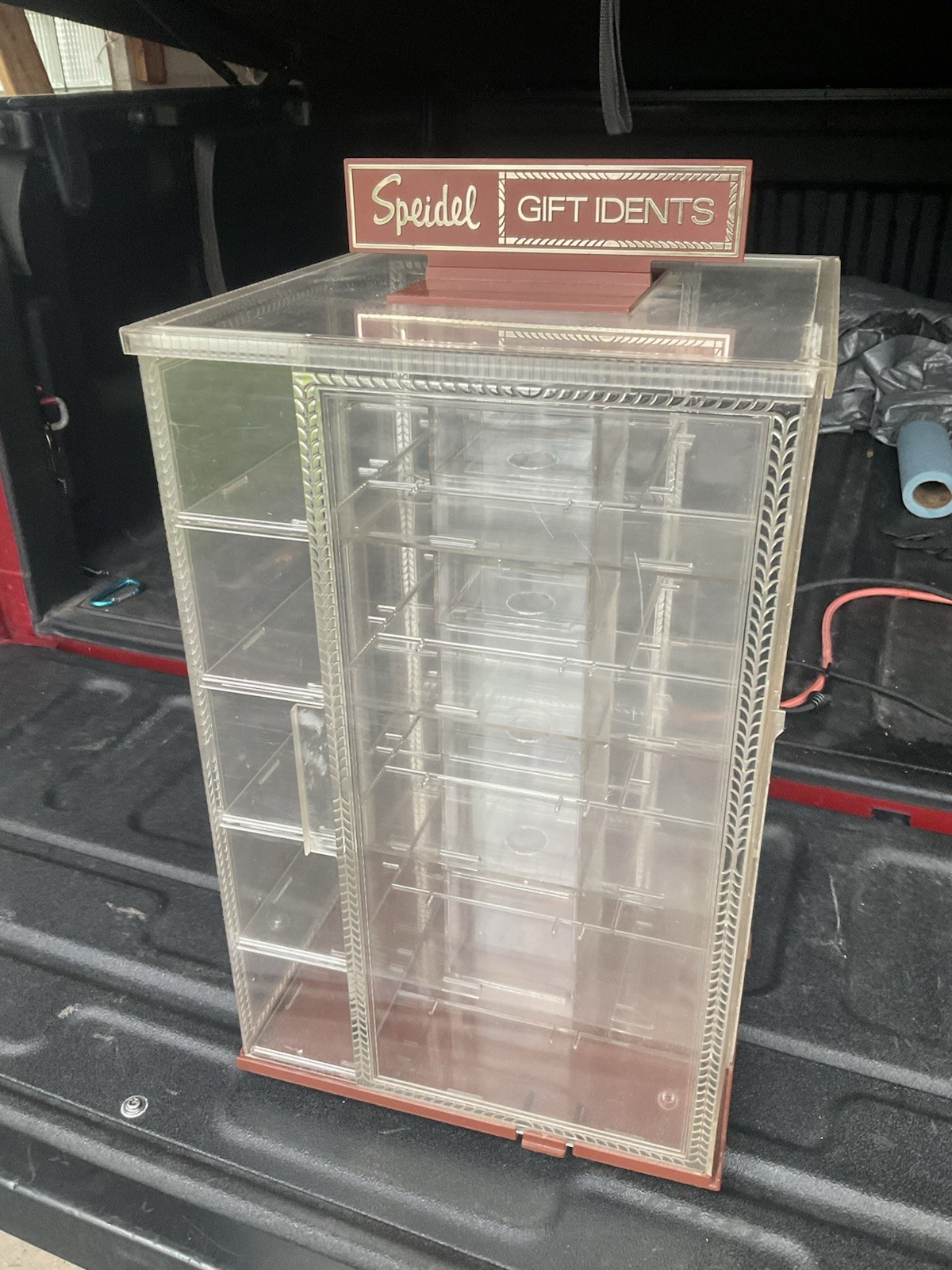 Speidel Watch Store Display Rotating Counter Top Advertising