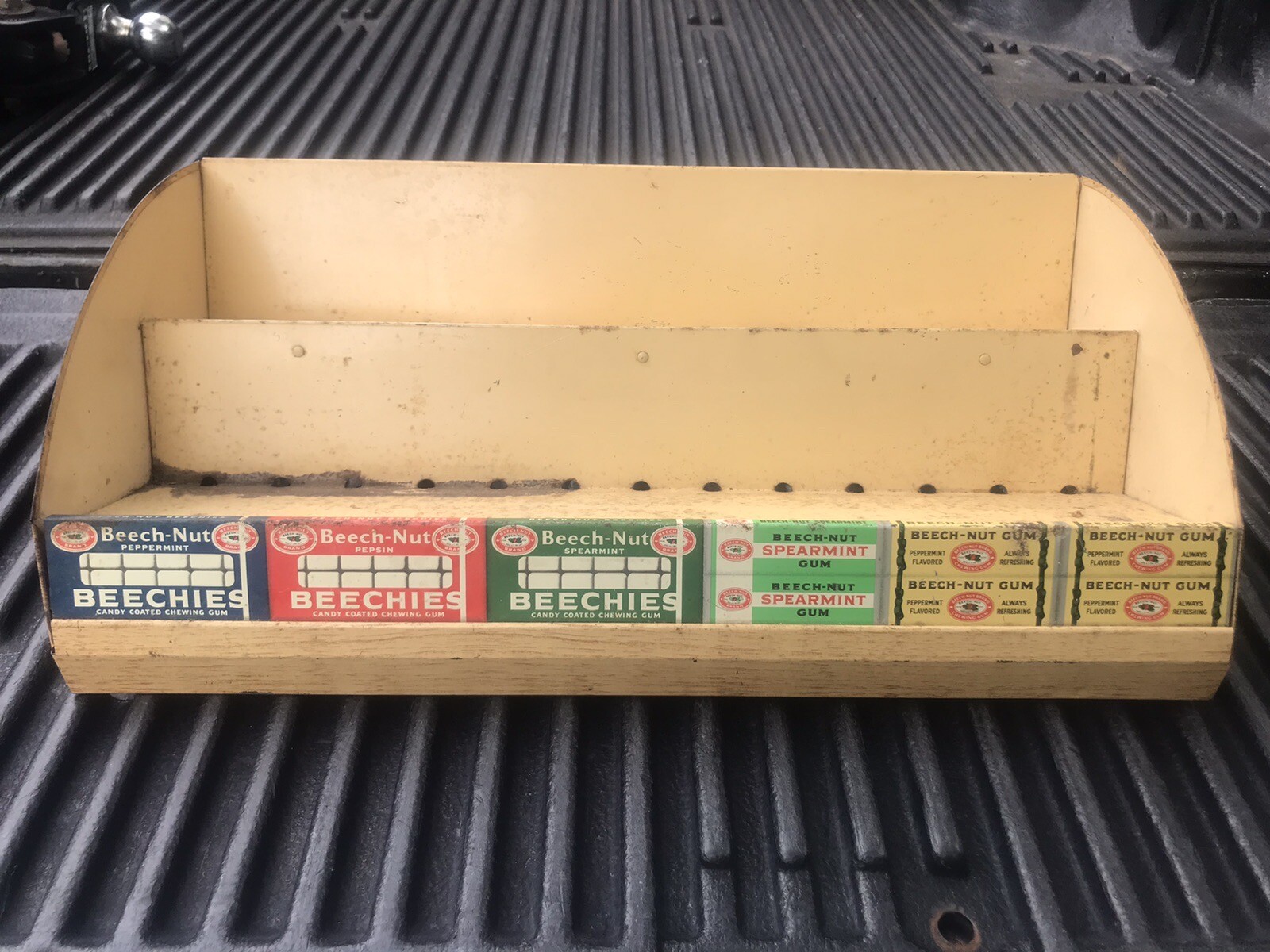 BEECH-NUT BEECHIES GUM COUNTER DISPLAY General STORE SODA FOUNTAIN Vtg