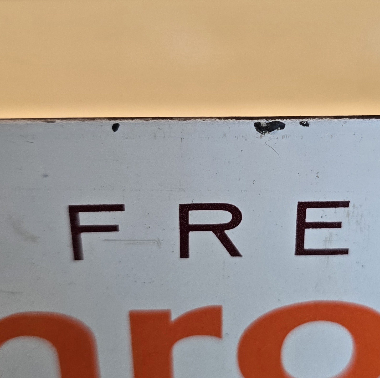 Vintage 1960s Armour Freeze Dry Mushroom Grocery Store Shelf Display 16.5″ Long