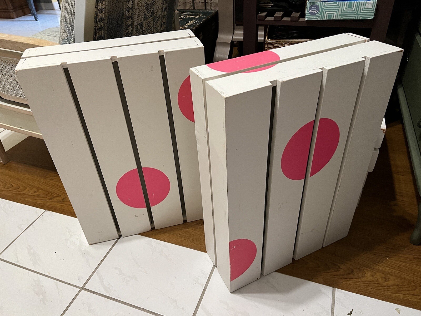 PINK VICTORIA’S SECRET – Single Wooden Display Crate **RARE**