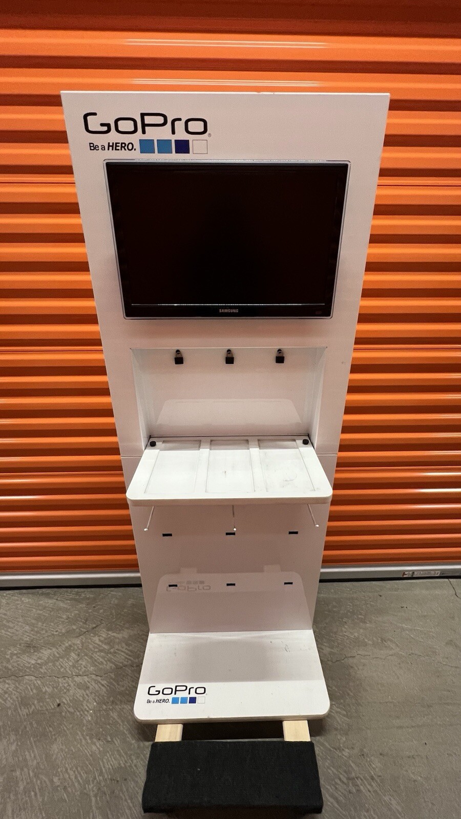 GoPro Be A HERO Display Kiosk For Store Sales Display
