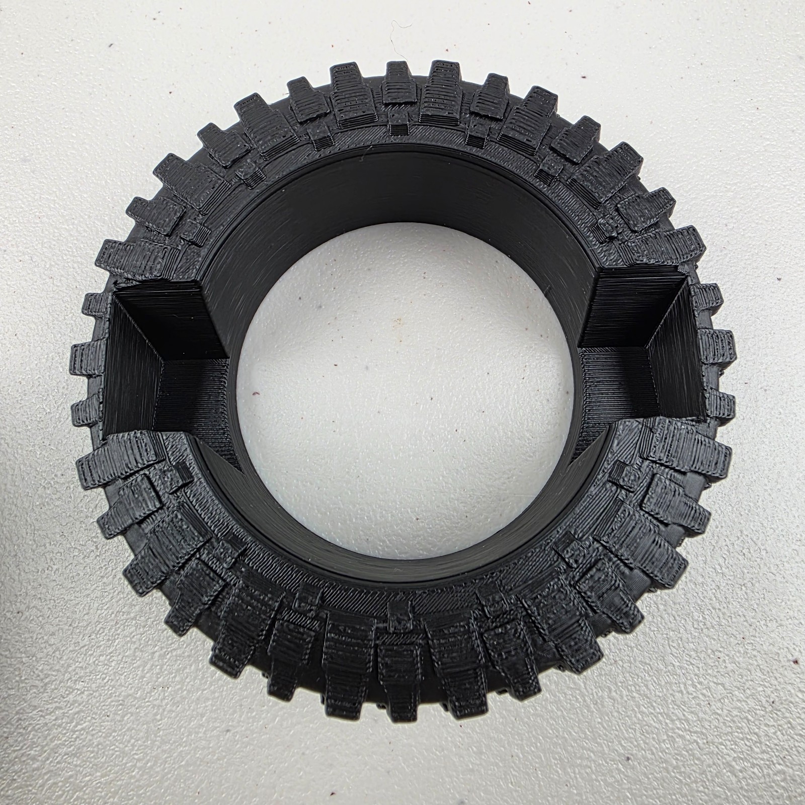 Tire Business Card & Pen Holder Wheel Shop Display Stand Desktop 3D Printed