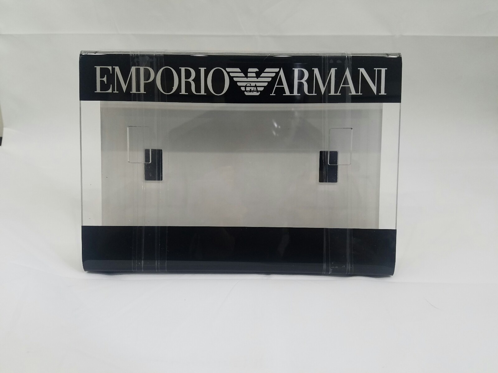 EMPORIO ARMANI COUNTER CABINET/TABLE DISPLAY FOR SUNGLASSES (ONE PIECE DISPLAY)