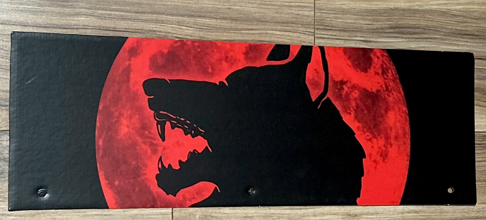 Spirit Halloween Werewolves ￼Cardboard End Cap Sign 2025