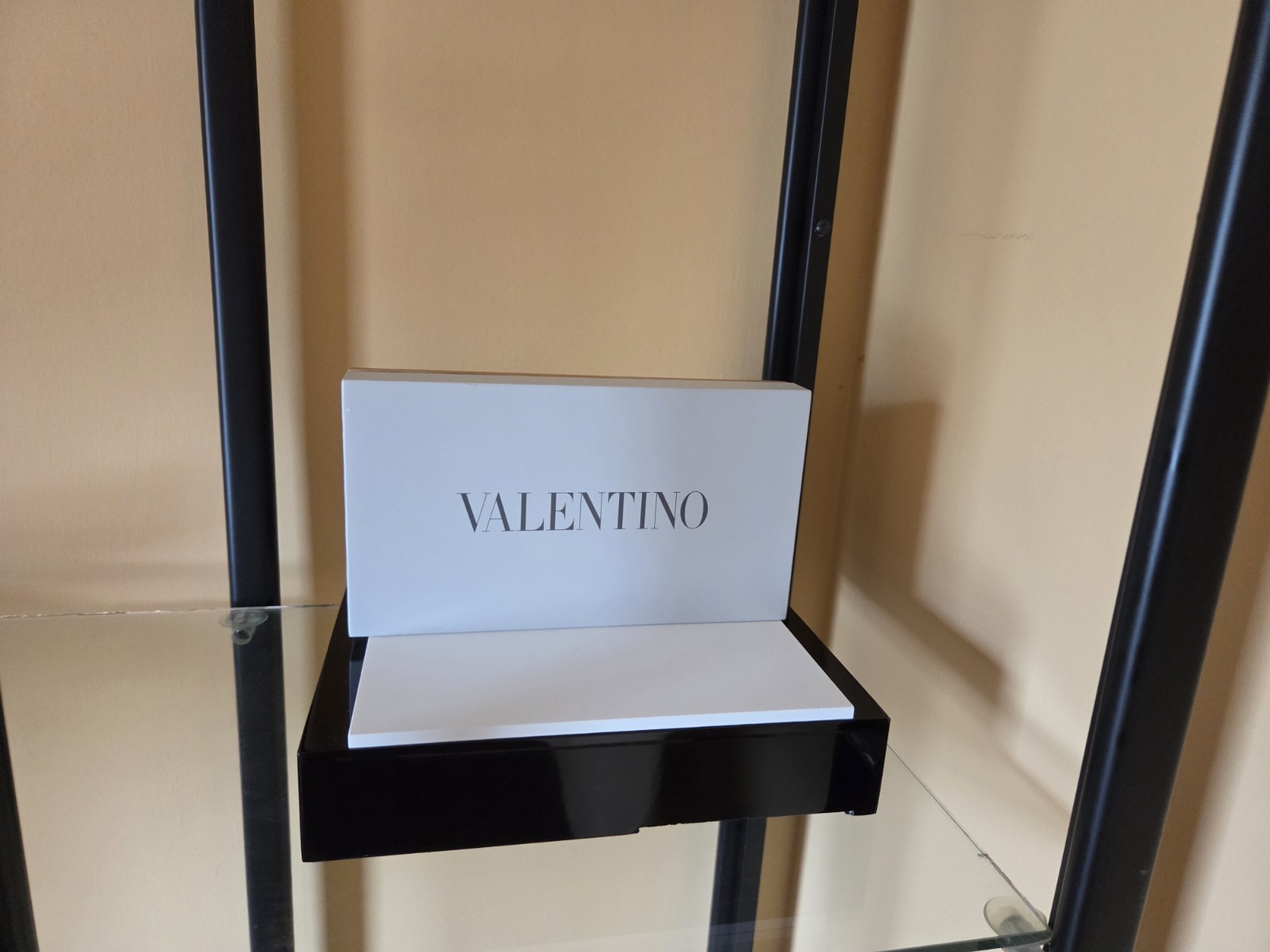 NEW VALENTINO SUNGLASSES EYEGLASSES LOGO DISPLAY SIGH WOOD/PLASTIC WEIGHT 13.6OZ