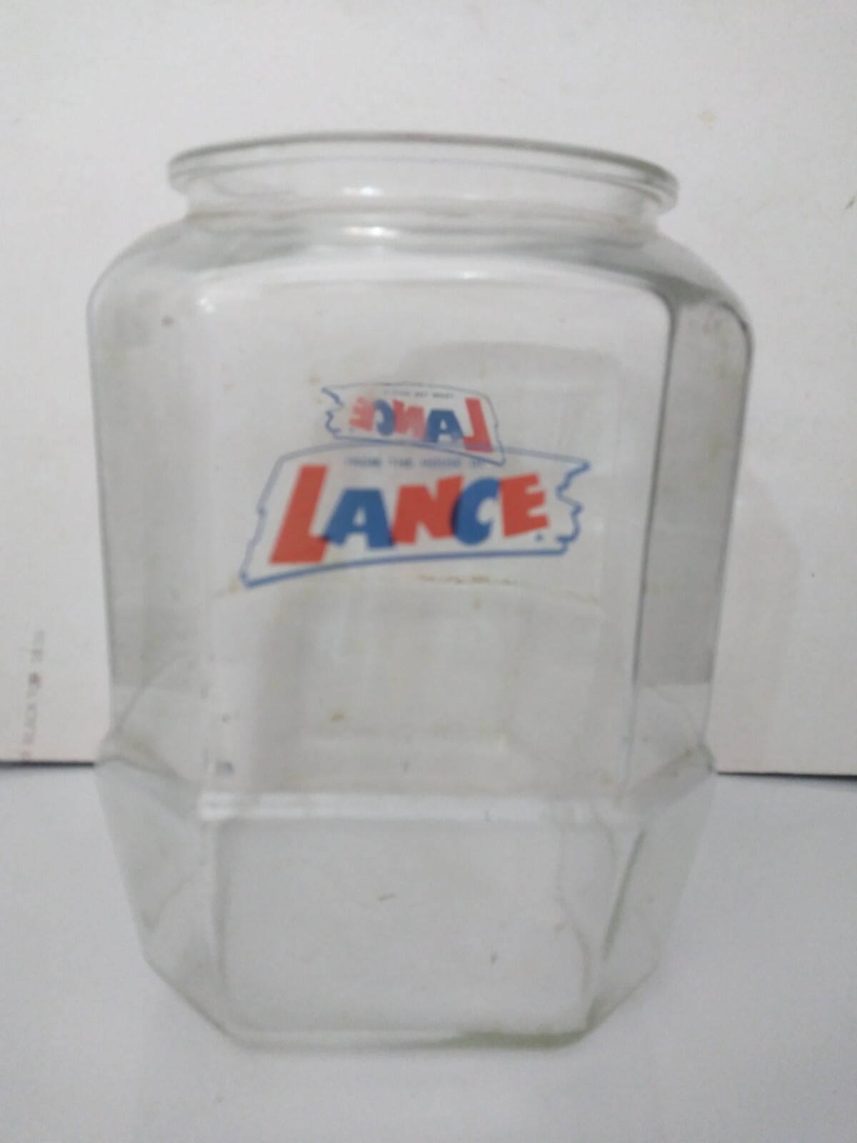 VINTAGE STORE ADVERTISING LANCE CRACKERS COUNTER BIN DISPLAY RARE YM-200