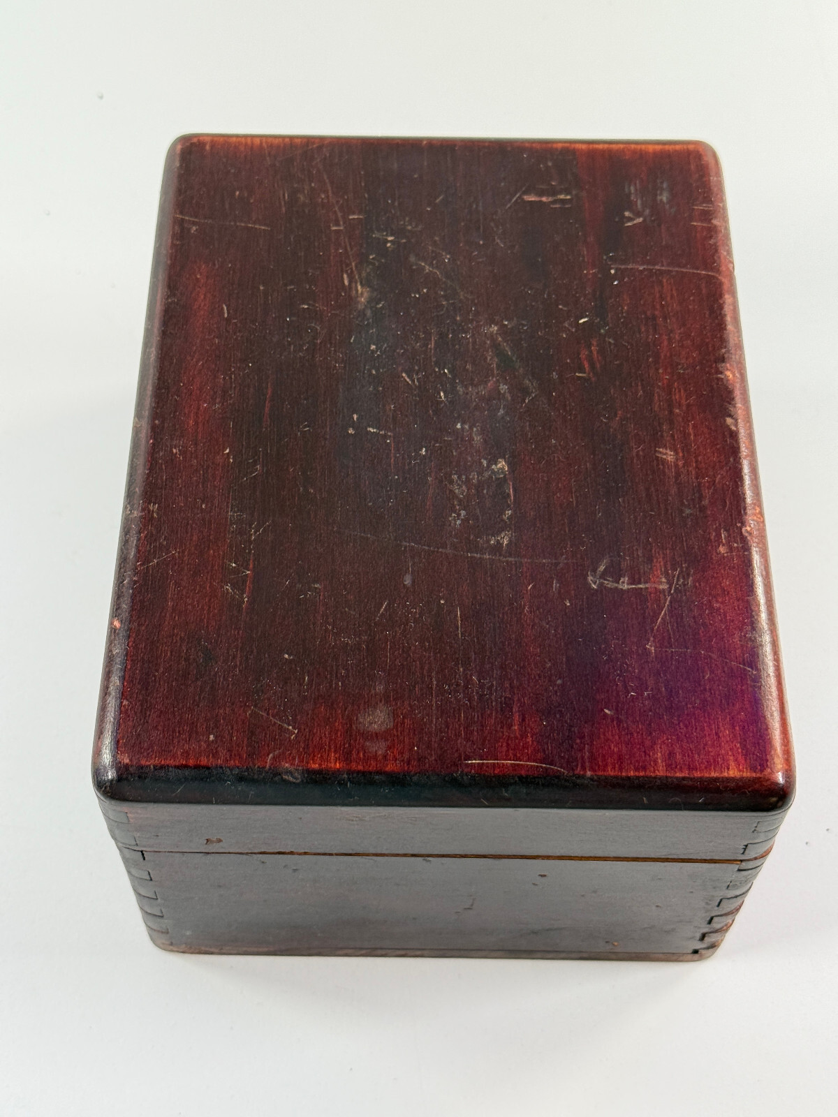 Antique Blue Ridge Glass Corp Salesman Sample Box COMPLETE Kingsport TN