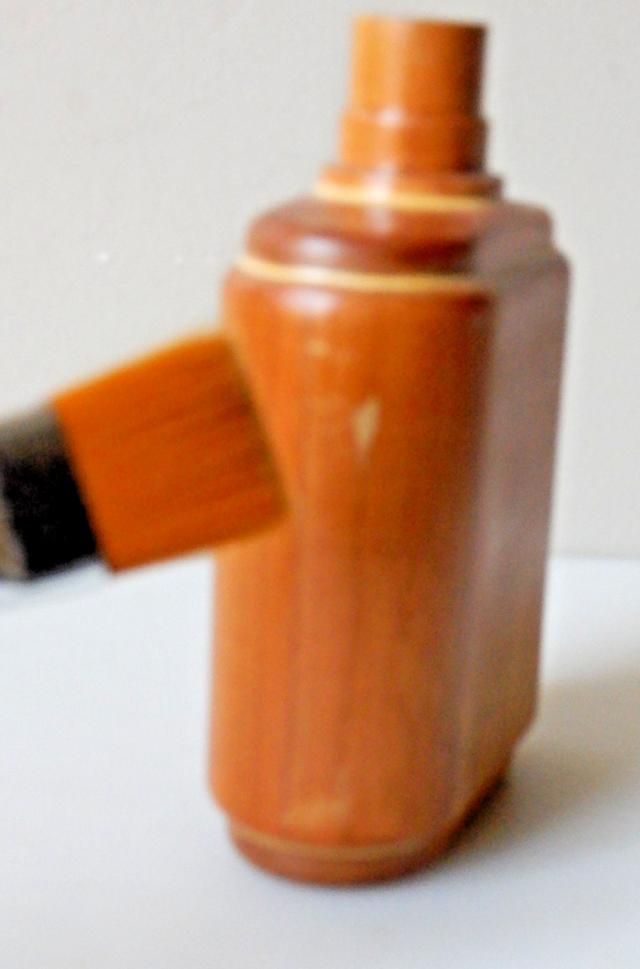 Wood Turned Perfume Store Display 4 1/4″ x 2 5/8″ x 1 1/4″