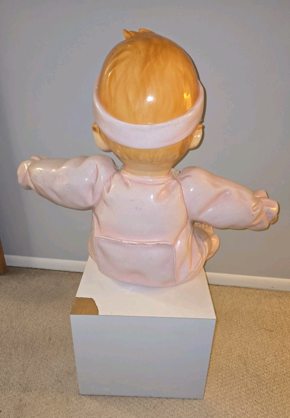 Vintage Gerber Baby 90’s Store Display Huge On Pedastal 40″ Rare