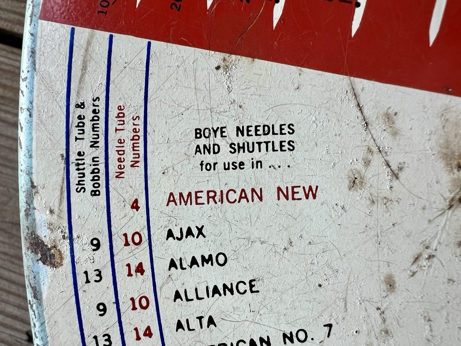 Antique Boye Co. Needle, Shuttles & Bobbins Store Display Case-empty. *Photos*